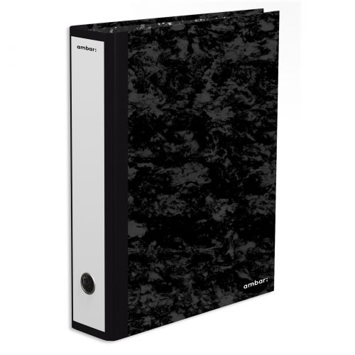 Pasta Arquivo Marm Preto L/L Ambar Din , Ambar , 101601060010 , 5601199166581